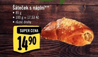 Šáteček s náplní