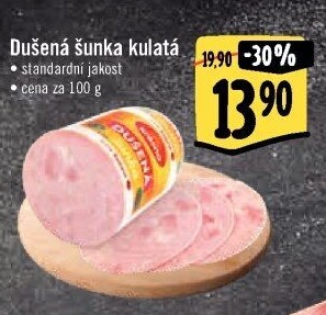 Šunka dušená kulatá standard Krásno
