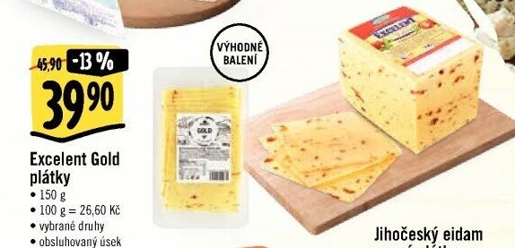 Sýr Excelent Gold Albert