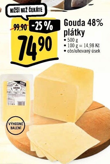 Sýr Gouda 48% Albert