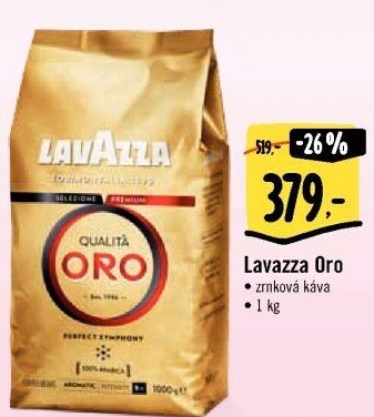 Zrnková káva Qualita Oro Lavazza