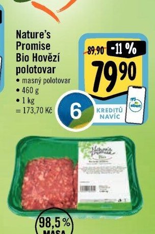Nature's Promise Bio Hovězí polotovar
