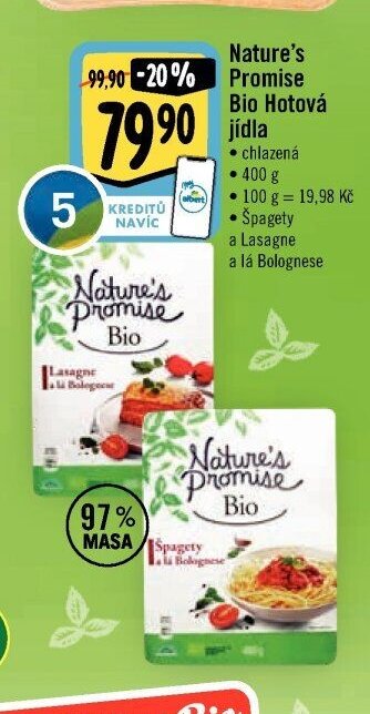 Nature's Promise Bio Hotová jídla