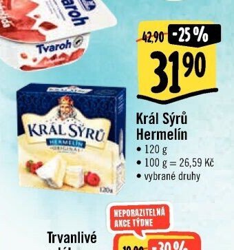 Král Sýrů Hermelín