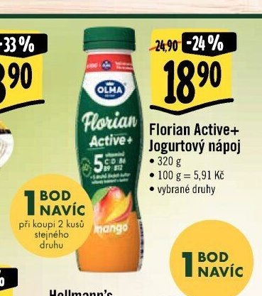 Florian Active+ Jogurtový nápoj