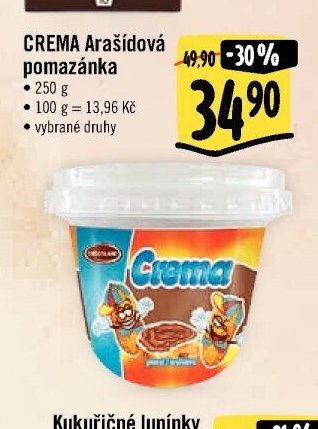 CREMA Arašídová pomazánka