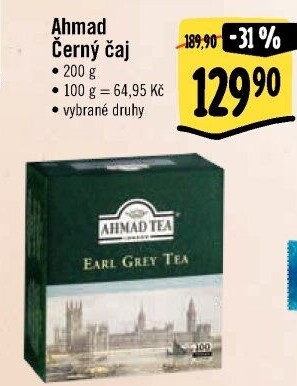 Čaj černý Ahmad Tea