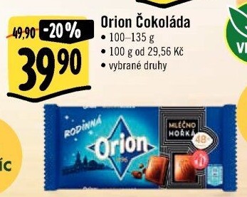Čokoláda Orion