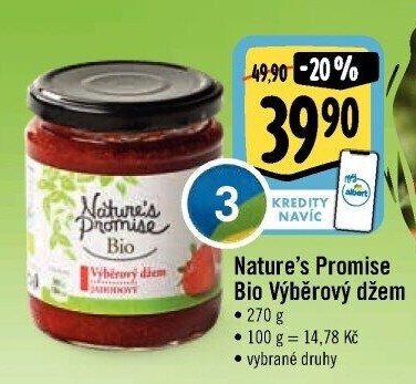 Džem bio Nature'