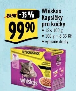 Kapsičky pro kočky Whiskas