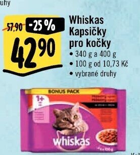 Kapsičky pro kočky Whiskas