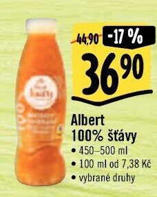 Šťáva 100% Albert