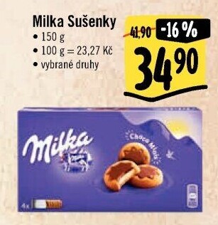 Sušenky Milka