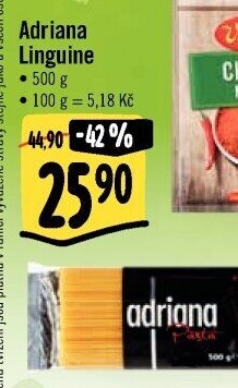 Těstoviny semolinové Adriana