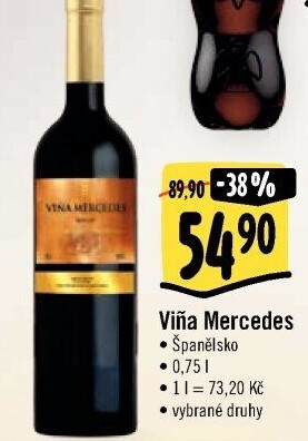 Vína Viňa Mercedes