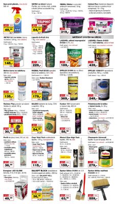 akční leták Barvy a laky drogerie 8.2.2022-27.2.2022