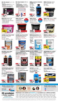 akční leták Barvy a laky drogerie 8.2.2022-27.2.2022