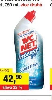 WC NET Intense, WC gel, 750 ml