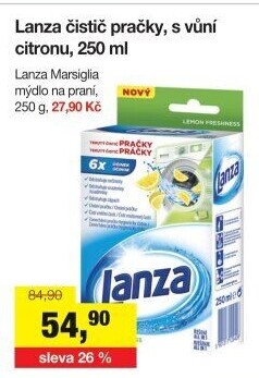 Čistič pračky Lanza