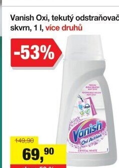 Odstraňovač skvrn gelový Vanish Oxi Action