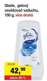 Osvěžovač vzduchu gel Glade by Brise