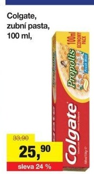 Pasty na zuby Colgate