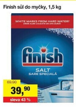 Sůl do myčky Finish