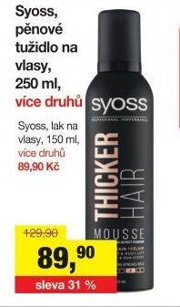 Tužidlo na vlasy Syoss