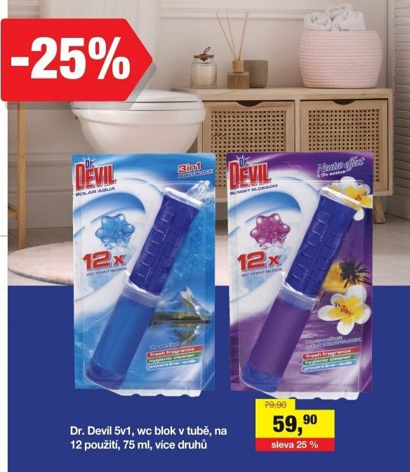 WC blok bodový Dr. Devil