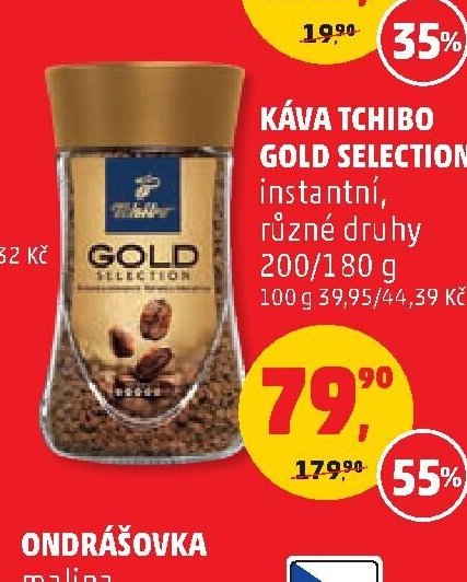 Káva Tchibo Gold Selection