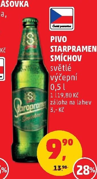 Pivo Staropramen Smíchov