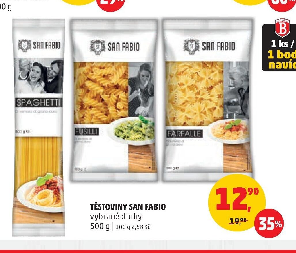 Těstoviny San Fabio 500 g