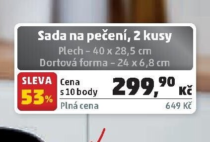 Sada na pečení, 2 kusy