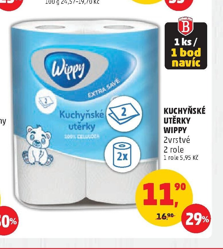 Kuchyňské utěrky Wippy