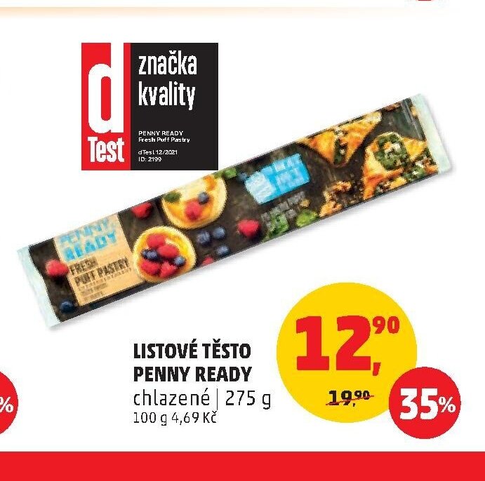 Listové těsto Penny Ready