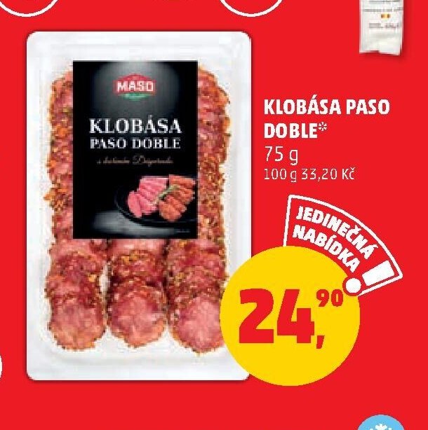 Klobása Paso Doble