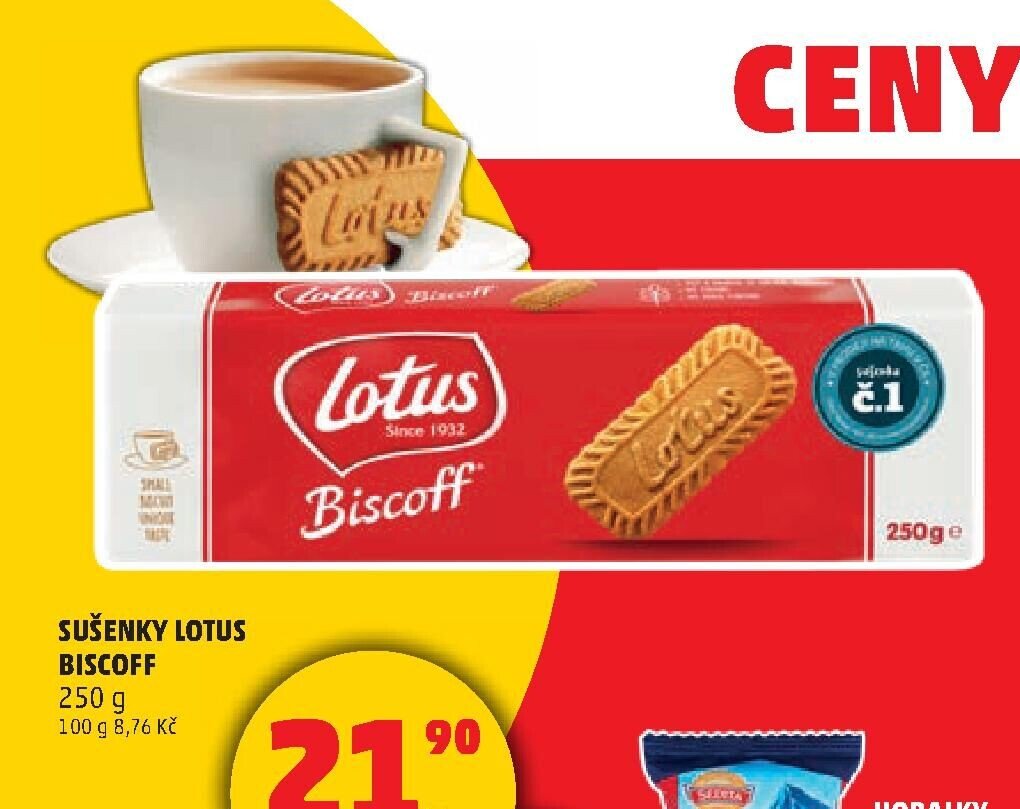 SUŠENKY LOTUS BISCOFF