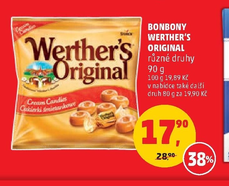BONBONY WERTHER'S ORIGINAL