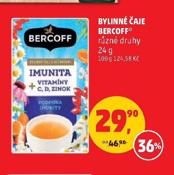 Bylinné čaje Bercoff