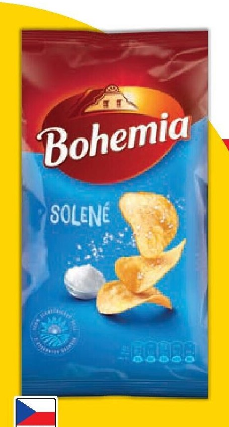 CHIPSY BOHEMIA různé druhy