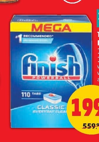 TABLETY DO MYČKY FINISH CLASSIC