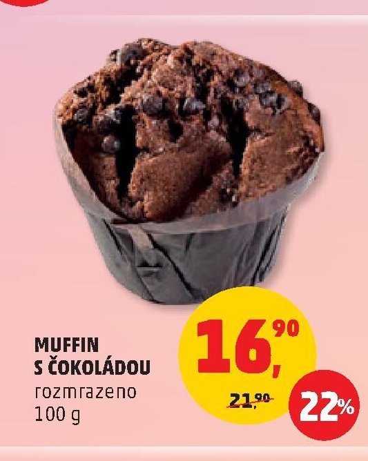 Muffin s čokoládou