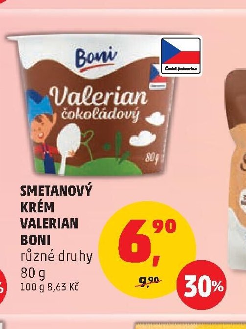 Smetanový krém Valerian Boni