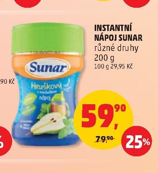 Instantní nápoj Sunar
