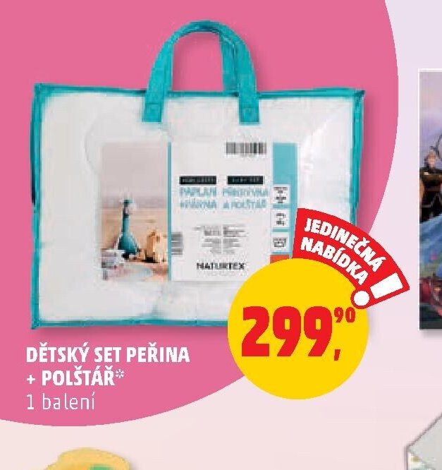 Dětský set peřina + polštář