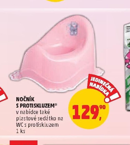 Nočník s protiskluzem