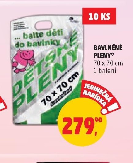 Bavlněné pleny
