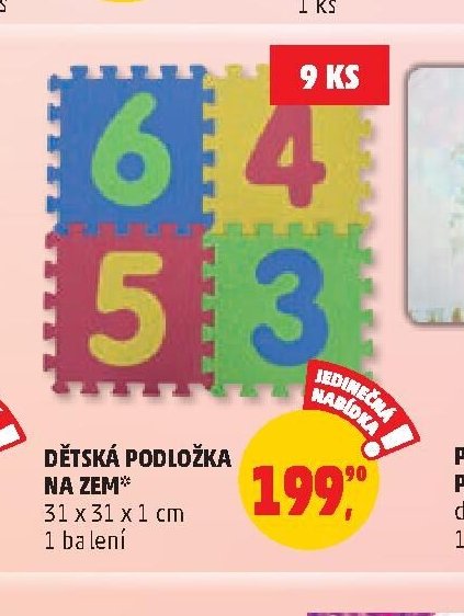 Dětská podložka na zem