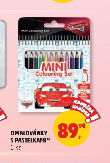 Omalovánky s pastelkami