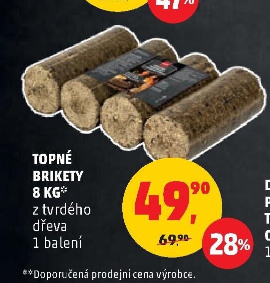 TOPNÉ BRIKETY 8 KG